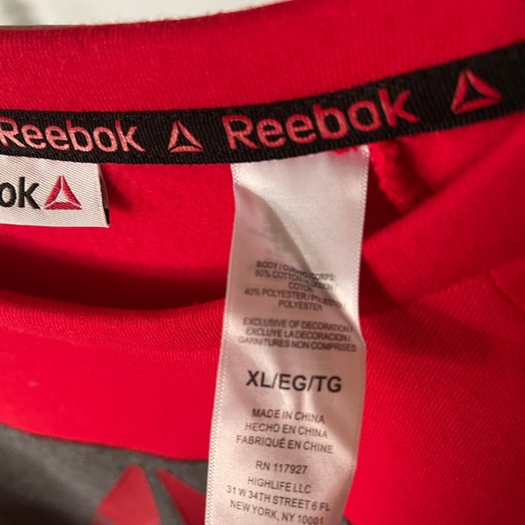 Reebok men’s Chin up crew sweatshirt sz: XL - Picture 4 of 4